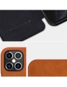 Kup Etui Nillkin Qin Apple iPhone 12 Pro Max brązowy - NLK439 - {ean13} - Sklep Home Screen