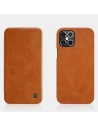 Kup Etui Nillkin Qin Apple iPhone 12 Pro Max brązowy - NLK439 - {ean13} - Sklep Home Screen