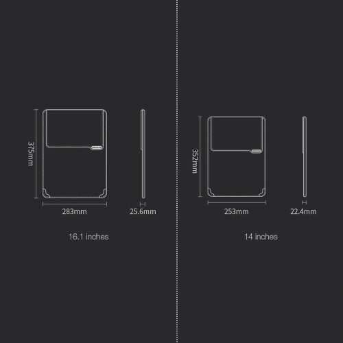 Kup Etui Nillkin Versatile pentru laptop de 14 inch gri - NLK441 - {ean13} - Sklep Home Screen