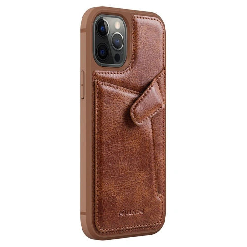 Kup Etui Nillkin Aoge Leather Apple iPhone 12/12 Pro hnědý - NLK447 - {ean13} - Sklep Home Screen