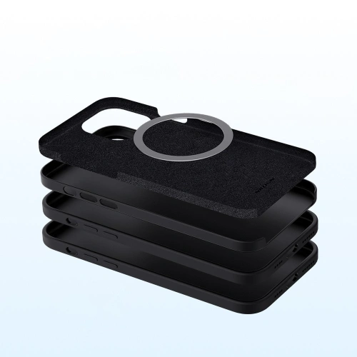 Buy Nillkin Flex Pure Pro MagSafe Apple iPhone 12 Pro Max black - NLK449 - {ean13} - Home Screen Store Europe