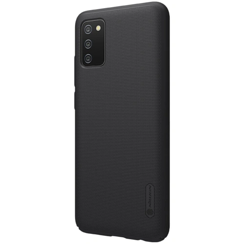 Kup Case Nillkin Super Frosted Shield Samsung Galaxy A02s EU schwarz - NLK450 - {ean13} - Sklep Home Screen