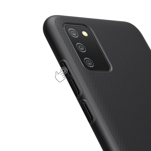Kup Case Nillkin Super Frosted Shield Samsung Galaxy A02s EU schwarz - NLK450 - {ean13} - Sklep Home Screen