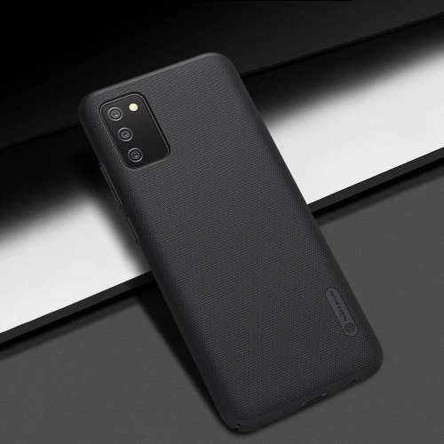 Buy Nillkin Super Frosted Shield Samsung Galaxy A02s EU black - NLK450 - {ean13} - Home Screen Store Europe