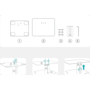Kup Monitor állvány Nillkin HighDesk fekete - NLK452 - {ean13} - Sklep Home Screen