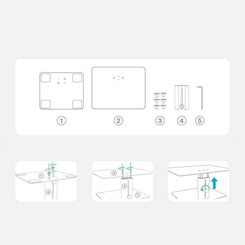Kup Monitorständer Nillkin HighDesk schwarz - NLK452 - {ean13} - Sklep Home Screen