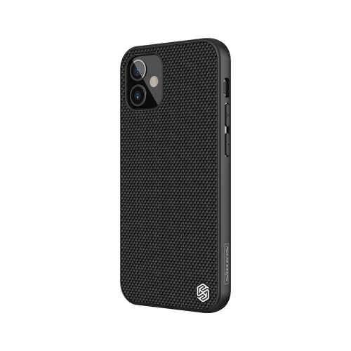 Kup Etui Nillkin Textured Apple iPhone 12 mini fekete - NLK453 - {ean13} - Sklep Home Screen