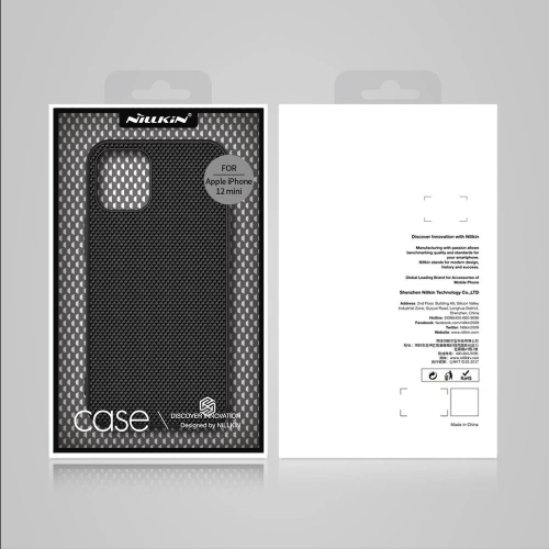 Kup Case Nillkin Textured Apple iPhone 12 mini schwarz - NLK453 - {ean13} - Sklep Home Screen