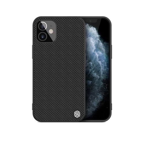 Kup Etui Nillkin Textured Apple iPhone 12 mini fekete - NLK453 - {ean13} - Sklep Home Screen