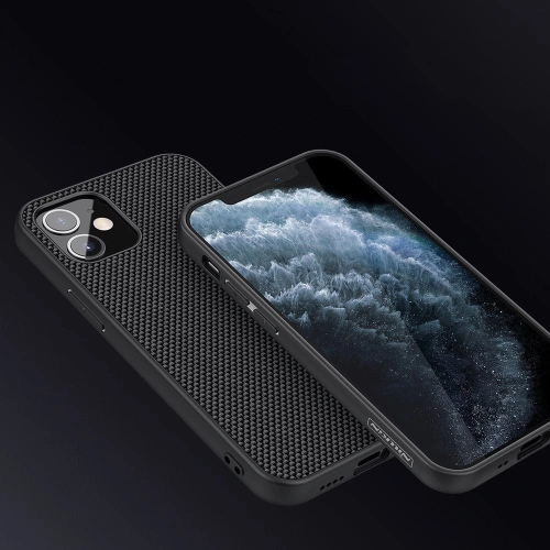 Kup Case Nillkin Textured Apple iPhone 12 mini schwarz - NLK453 - {ean13} - Sklep Home Screen