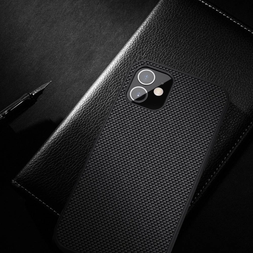 Kup Case Nillkin Textured Apple iPhone 12 mini schwarz - NLK453 - {ean13} - Sklep Home Screen