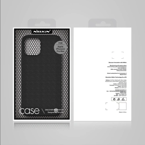 Kup Etui Nillkin Textured Apple iPhone 12 Pro Max černé - NLK454 - {ean13} - Sklep Home Screen