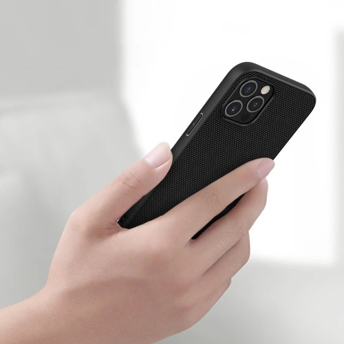 Kup Case Nillkin Textured Apple iPhone 12 Pro Max schwarz - NLK454 - {ean13} - Sklep Home Screen