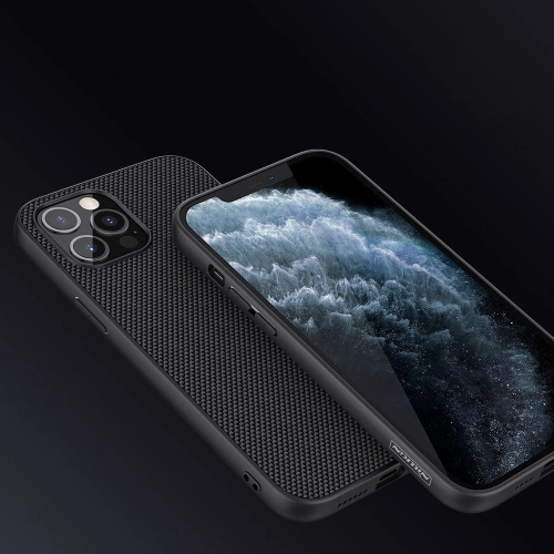 Kup Etui Nillkin Texturat Apple iPhone 12 Pro Max negru - NLK454 - {ean13} - Sklep Home Screen