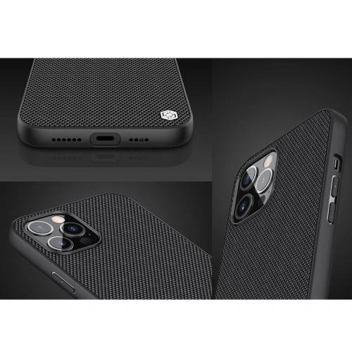 Kup Etui Nillkin Texturat Apple iPhone 12 Pro Max negru - NLK454 - {ean13} - Sklep Home Screen