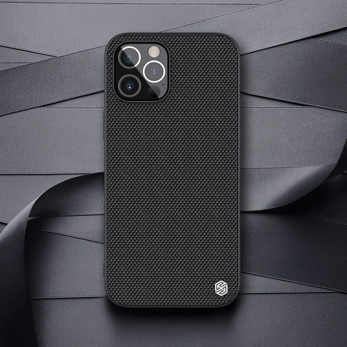 Kup Etui Nillkin Texturat Apple iPhone 12 Pro Max negru - NLK454 - {ean13} - Sklep Home Screen