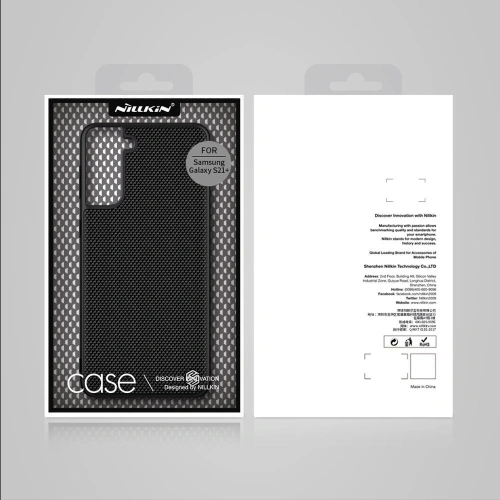Kup Etui Nillkin Textured Samsung Galaxy S21+ Plus fekete - NLK455 - {ean13} - Sklep Home Screen