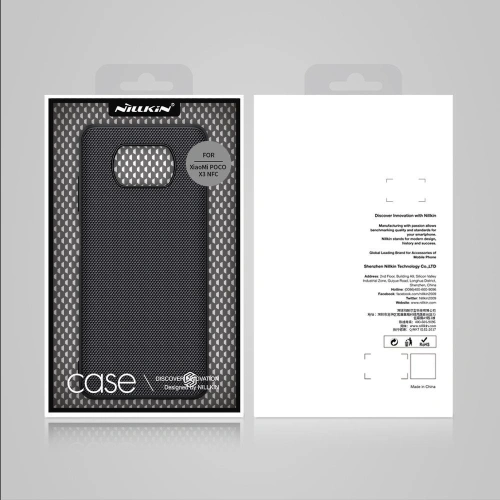 Kup Etui Nillkin Textured Xiaomi Poco X3 NFC/X3 Pro czarny - NLK458 - {ean13} - Sklep Home Screen