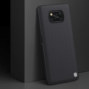 Kup Case Nillkin Texturiert Xiaomi Poco X3 NFC/X3 Pro schwarz - NLK458 - {ean13} - Sklep Home Screen