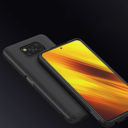 Kup Etui Nillkin Textured Xiaomi Poco X3 NFC/X3 Pro czarny - NLK458 - {ean13} - Sklep Home Screen