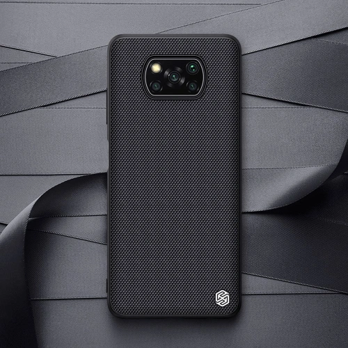 Kup Etui Nillkin Textured Xiaomi Poco X3 NFC/X3 Pro czarny - NLK458 - {ean13} - Sklep Home Screen