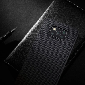 Kup Case Nillkin Texturiert Xiaomi Poco X3 NFC/X3 Pro schwarz - NLK458 - {ean13} - Sklep Home Screen