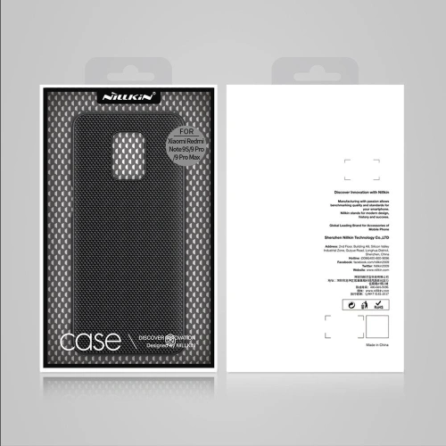 Kup Case Nillkin Textured Xiaomi Redmi Note 9S/9 Pro schwarz - NLK459 - {ean13} - Sklep Home Screen