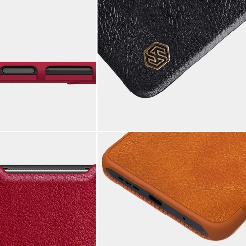 Kup Case Nillkin Qin Xiaomi Poco M3 schwarz - NLK461 - {ean13} - Sklep Home Screen