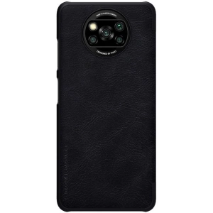 Kup Tok Nillkin Qin Xiaomi Poco X3 NFC/X3 Pro fekete - NLK462 - {ean13} - Sklep Home Screen