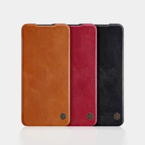 Kup Case Nillkin Qin Xiaomi Poco X3 NFC/X3 Pro schwarz - NLK462 - {ean13} - Sklep Home Screen