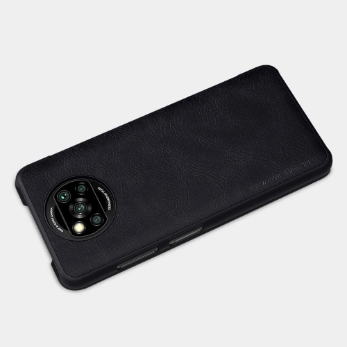 Kup Tok Nillkin Qin Xiaomi Poco X3 NFC/X3 Pro fekete - NLK462 - {ean13} - Sklep Home Screen