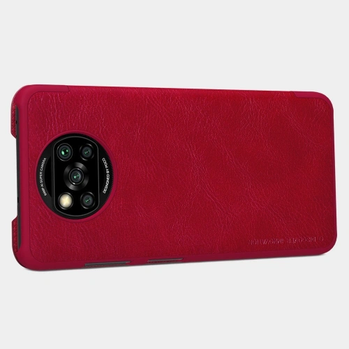 Kup Tok Nillkin Qin Xiaomi Poco X3 NFC/X3 Pro fekete - NLK462 - {ean13} - Sklep Home Screen
