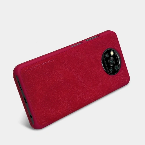Kup Tok Nillkin Qin Xiaomi Poco X3 NFC/X3 Pro fekete - NLK462 - {ean13} - Sklep Home Screen