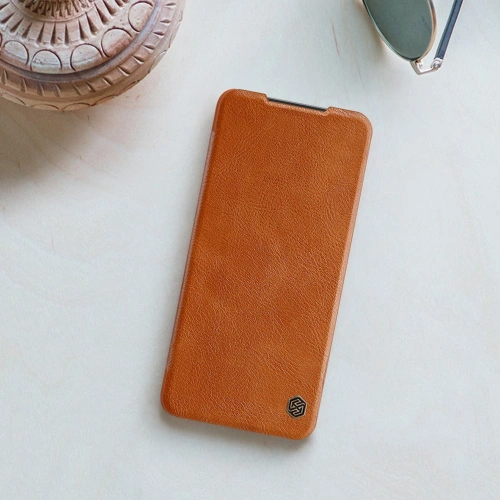 Kup Tok Nillkin Qin Xiaomi Poco X3 NFC/X3 Pro fekete - NLK462 - {ean13} - Sklep Home Screen