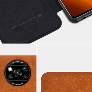 Nillkin Qin Xiaomi Poco X3 NFC/X3 Pro black