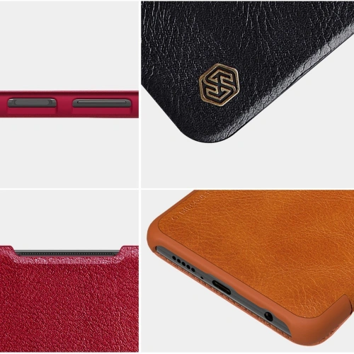 Kup Tok Nillkin Qin Xiaomi Poco X3 NFC/X3 Pro fekete - NLK462 - {ean13} - Sklep Home Screen