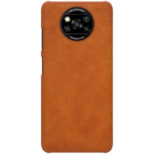 Kup Etui Nillkin Qin Xiaomi Poco X3 NFC/X3 Pro barna - NLK463 - {ean13} - Sklep Home Screen