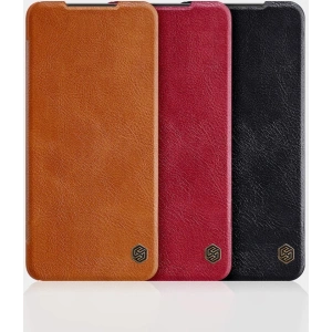 Kup Etui Nillkin Qin Xiaomi Poco X3 NFC/X3 Pro brązowy - NLK463 - {ean13} - Sklep Home Screen