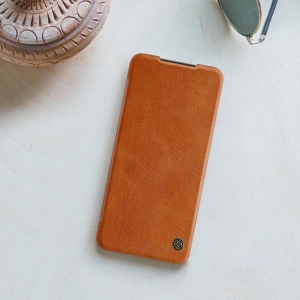 Kup Etui Nillkin Qin Xiaomi Poco X3 NFC/X3 Pro brązowy - NLK463 - {ean13} - Sklep Home Screen