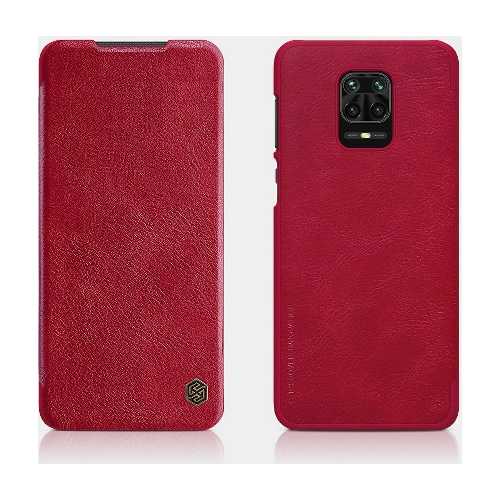 Etui Nillkin Qin Xiaomi Poco X3 NFC/X3 Pro brązowy