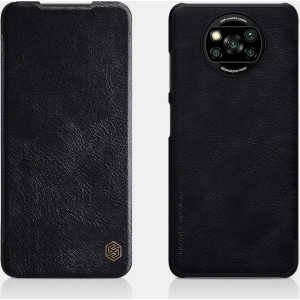 Kup Etui Nillkin Qin Xiaomi Poco X3 NFC/X3 Pro brązowy - NLK463 - {ean13} - Sklep Home Screen