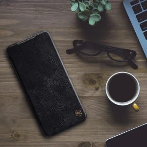 Kup Etui Nillkin Qin Xiaomi Poco X3 NFC/X3 Pro brązowy - NLK463 - {ean13} - Sklep Home Screen