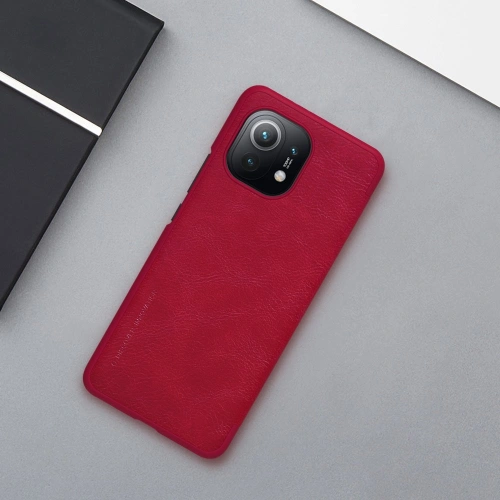 Kup Etui Nillkin Qin Xiaomi Mi 11 brązowy - NLK464 - {ean13} - Sklep Home Screen