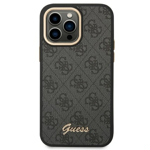 Kup Etui Guess GUHCP14LHG4SHK Apple iPhone 14 Pro černé/black hard case 4G Vintage Gold Logo - GUE2092 - {ean13} - Sklep Home Screen