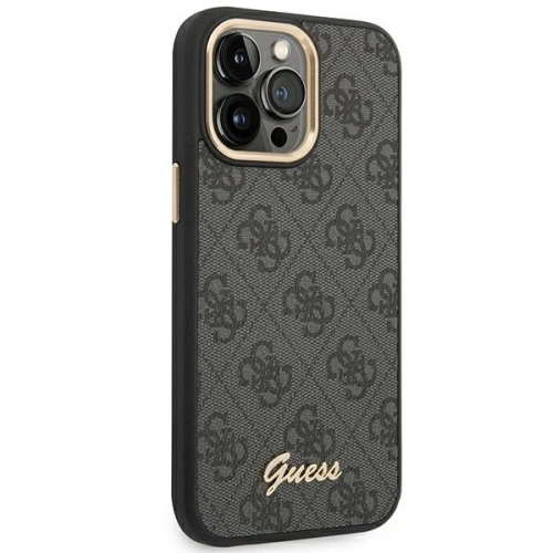 Kup Etui Guess GUHCP14LHG4SHK Apple iPhone 14 Pro černé/black hard case 4G Vintage Gold Logo - GUE2092 - {ean13} - Sklep Home Screen
