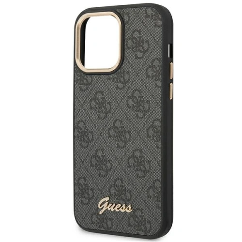 Kup Etui Guess GUHCP14LHG4SHK Apple iPhone 14 Pro černé/black hard case 4G Vintage Gold Logo - GUE2092 - {ean13} - Sklep Home Screen