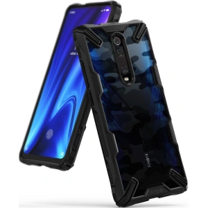 Kup Etui Ringke Fusion-X Design Xiaomi Mi 9T/Pro & Redmi K20/Pro Camo (Moro) Negru - RGK1021MOB - {ean13} - Sklep Home Screen