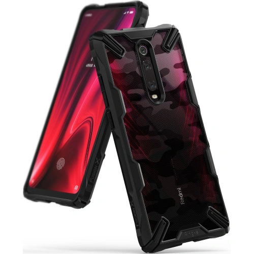 Kup Etui Ringke Fusion-X Design Xiaomi Mi 9T/Pro & Redmi K20/Pro Camo (Moro) Negru - RGK1021MOB - {ean13} - Sklep Home Screen