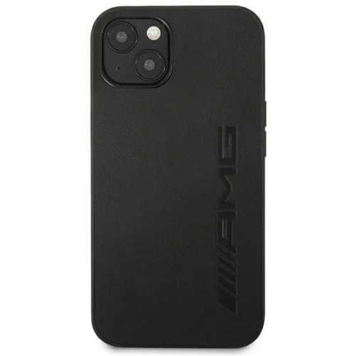 Kup Etui Mercedes AMG AMHCP14SDOLBK Apple iPhone 14 negru/black hardcase din piele cu imprimeu termic - MRS56 - {ean13} - Sklep Home Screen