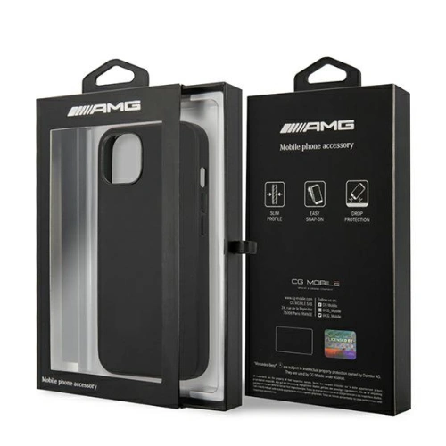 Kup Case Mercedes AMG AMHCP14SDOLBK Apple iPhone 14 schwarz/black Hardcase Leder heißgeprägt - MRS56 - {ean13} - Sklep Home Screen